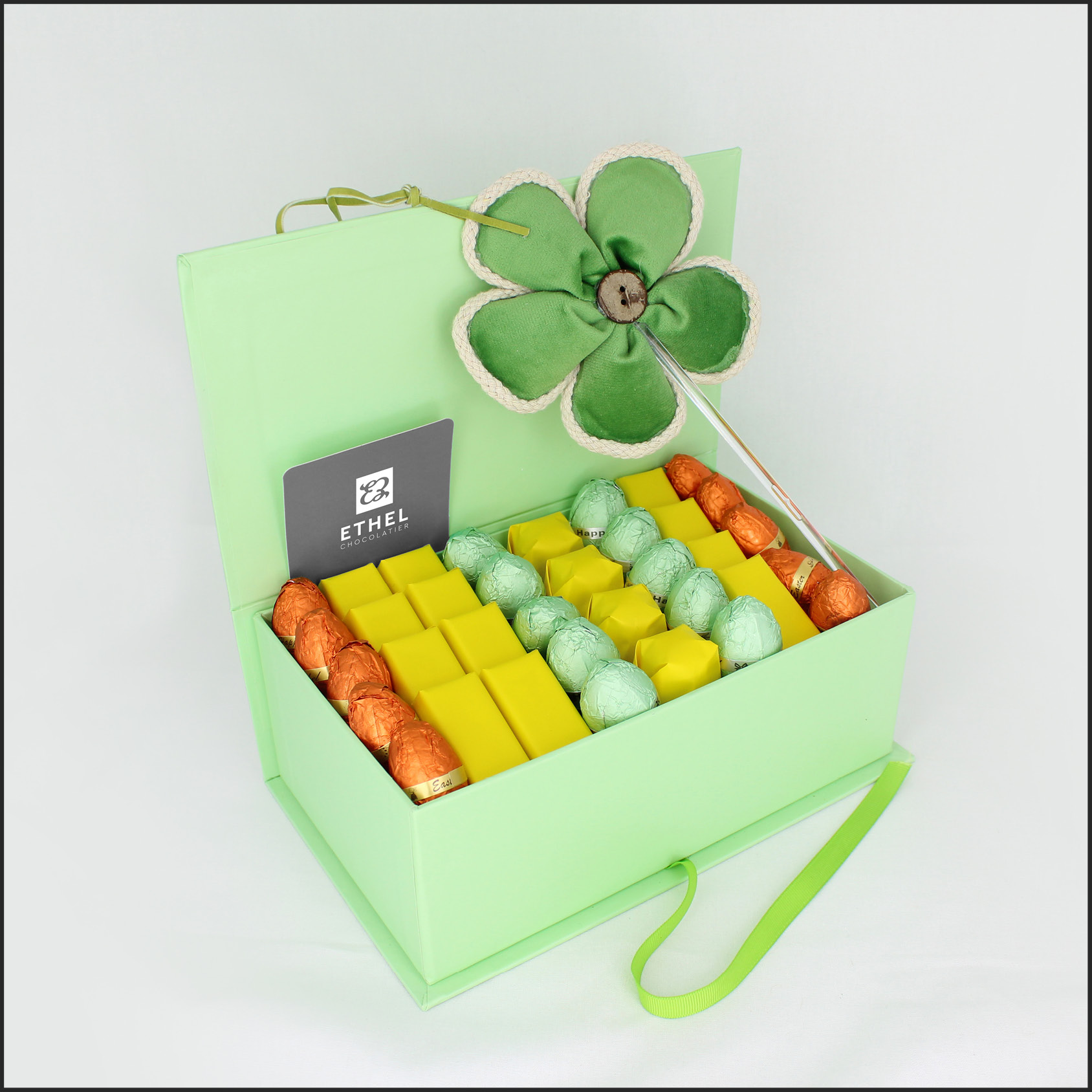 Green Chocolate Box